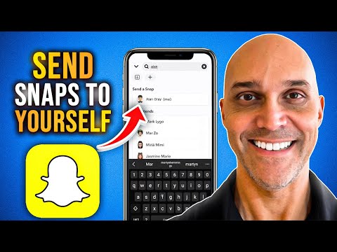 How To Send Yourself A Snap On Snapchat