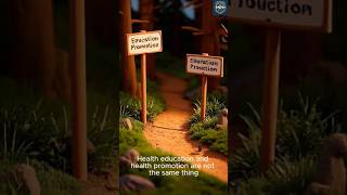 Health Education vs. Health Promotion: BIG Difference!# #preventionmatters #policychange