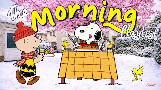 Chill Morning with Snoopy 🌸🌞| Smooth Jazz Playlist to Welcome January by Jazzy