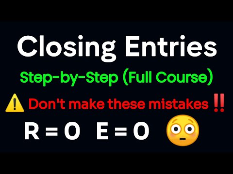 Closing Entries