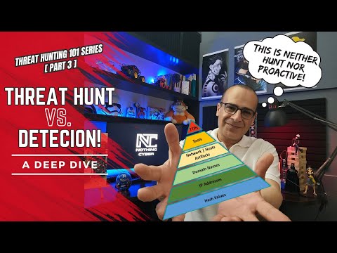 Cyber Threat Hunt 101: Part 3 - Threat Hunt vs. Detection - A Deep Dive!