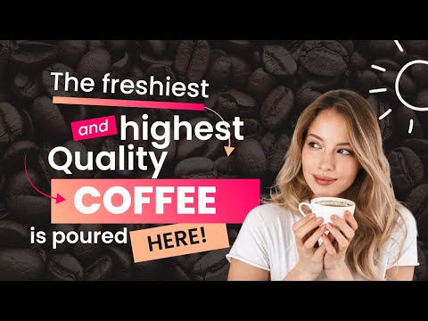 The freshest and highest quality coffee is poured here! - Coffee Tips