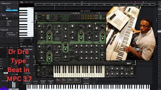 Studio Stories | First Beat Ever on MPC 3.7 Desktop (Dr. Dre Type Beat)