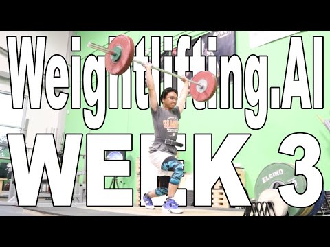 Weightlifting AI Week 3