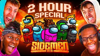 SIDEMEN AMONG US BUT WE ADD A NEW ROLE EVERY SINGLE GAME (2 HOUR SPECIAL)