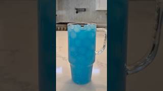 Ocean Blue Water 🩵🫧 #water #restock #asmr #loadedwater #blue #drink #recipe #viral #shorts #fyp