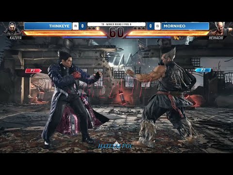 Thinkeye (Kazuya) vs MornHeo (Heihachi) ➤ Evo France 2025 Day 1 - Tekken 8