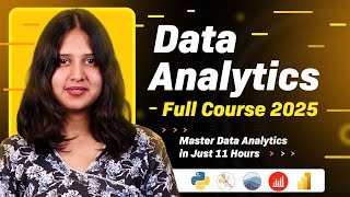 Data Analytics Full Course (2025) | Data Analytics Course | Intellipaat