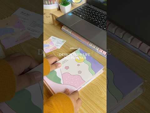 unboxing my 2025 design your life planner by cns designs 🌸 #2025planner #planner #shorts #shrmnsrh