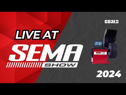 Coats 6450 Heavy Duty Wheel Balancer Demo | SEMA 2024