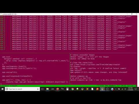 chapter dev setup 2020 02 18 16 38 08