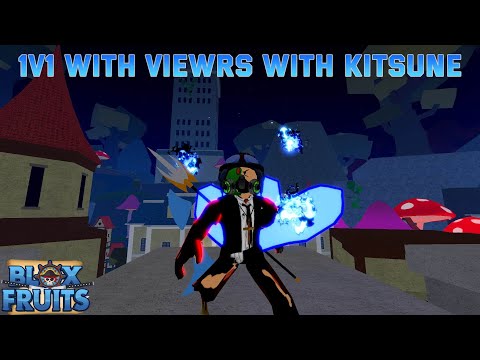 🔴Blox Fruits 1V1 With Viewers Join (Kitsune)
