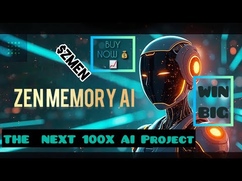Turn $5 into $2k On This AI Project. (ZEN MEMORY AI) Get Paid For Your Data…. #memecoins