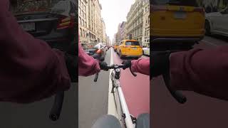 Beating traffic with one simple trick - POV Fixed Gear