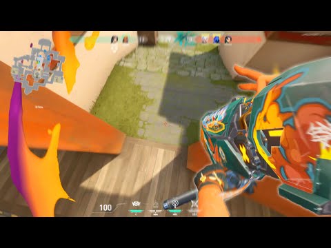 NEW TRIPLE Rocket boost with Raze on Valorant