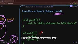 Functions in C++| Syntax, Parameters, Return Types & Overloading Explained |DSA with C++ day 7 #dsa