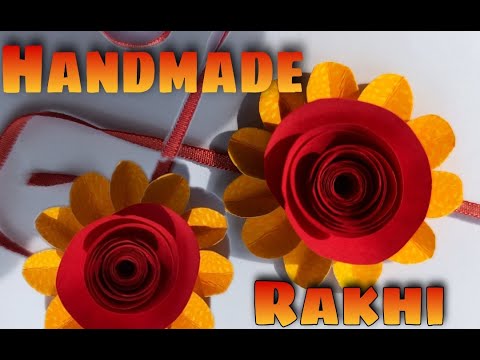 How To Make Rakhi | Rakhi At Home | Handmade Rakhi