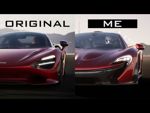 HOW I REMADE MCLAREN COMMERCIAL | UNREAL ENGINE 5 BREAKDOWN