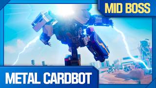 Metal Cardbot | 🦾 Blue Cop vs Black Hook 🪝 The Great Showdown