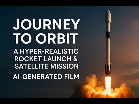 “Journey to Orbit: A Hyper-Realistic Rocket Launch & Satellite Mission | AI-Generated Film