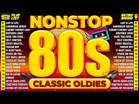 Nonstop 80s Greatest Hits - Best Oldies Songs Of 1980s - Greatest 80s Music Hits