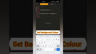 Set Background Colour @VRLearnToday #html #htmltutorial #example #tag #htmlcoding