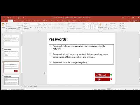 Lesson 1.6.3   Identifying and Preventing Vulnerabilities