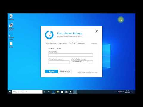 Easy cPanel backup - Tutorial 3 - Configuration