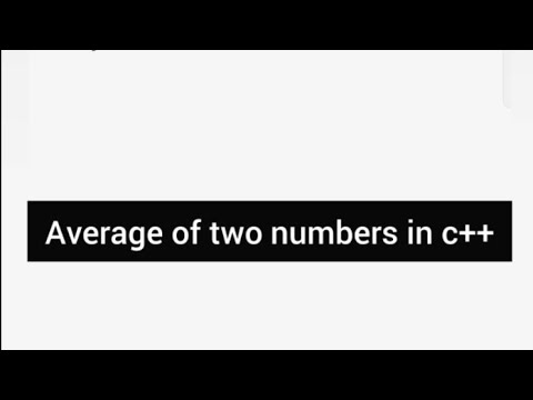 c++ average of two numbers | C++ 🔥 #shorts #shortvideo  @learn_coding_shorts
