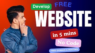 Create a Professional Website in 5 Minutes using AI – No Coding Required #NoCodeWebsite
