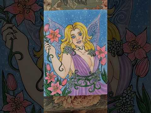 @ohuhuart_official Power in Bloom 💖 #powerinbloom #artherpower #illustration #art #ohuhumarkers