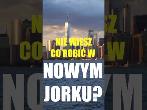 Co ROBIĆ w NOWYM JORKU?! #shorts