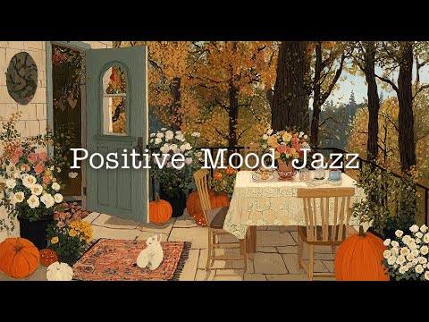 Positive mood jazz☕Smooth Piano Jazz Music for Relaxing, Studying, Sleeping