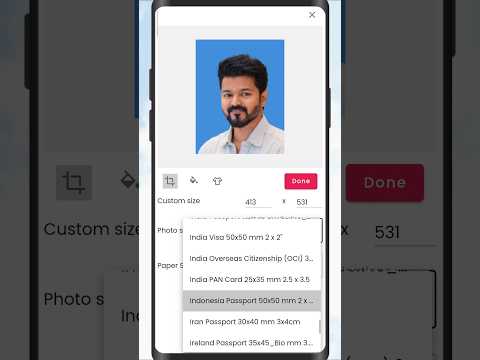 passport size photo kaise banaye mobile se #jstechnical #passportsize #passportsizephoto