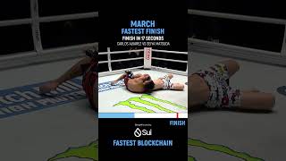 Slept in 17 seconds 😳 @Sui-Network presents Carlos Alvarez’s insane anaconda choke submission!