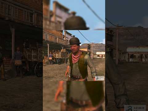 When the NPC talks big... but forgets to bring skills to the showdown. #rdr #rdr2 #gta #duel #gta6