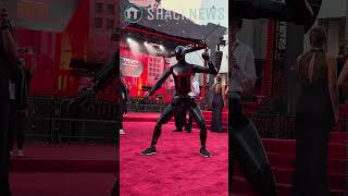 Tesla Optimus Robot Shows Off Martial Arts Moves at Tron: Ares Premiere #tesla #optimus #robot