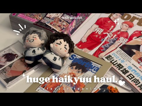 【unboxing🏐】Haikyuu Magazine, JUMP GIGA 2024 Autumn, Sportiva Magazine, fanmade goods ✨