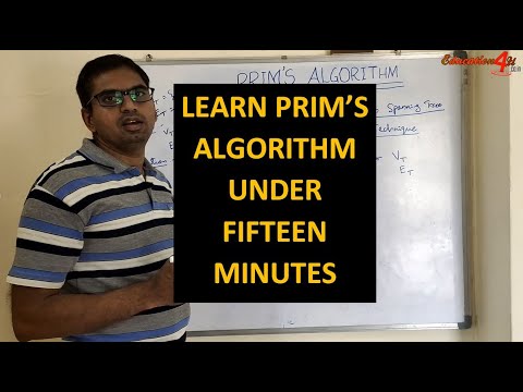 Prims algorithm to find minimum spanning tree