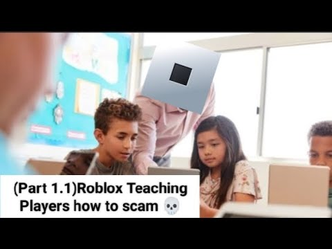 (Part 1.1) Roblox Teaching Players how to scam 💀 (Gameplay)