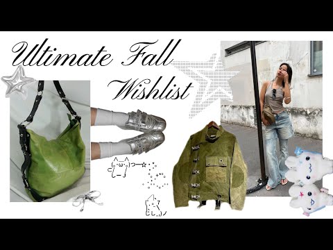 ♡ *wiShList* thrifted finds for fall⋆°✩ ⋆