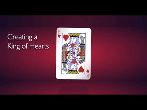 A Pure CSS Playing Card - The King of Hearts