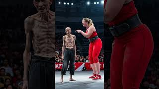 Don't think that a thin and weak kung fu master is easy to bully. #fight#wrestling #ai