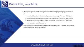 What is Harbor maintenance fee? HMF - US Customs entry fee