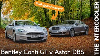 Super coupé shootout! Bentley Continental GT Speed v Aston Martin DBS