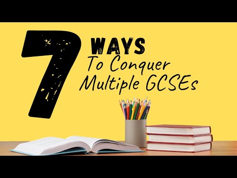 7 Days to Conquer Multiple GCSE Subjects