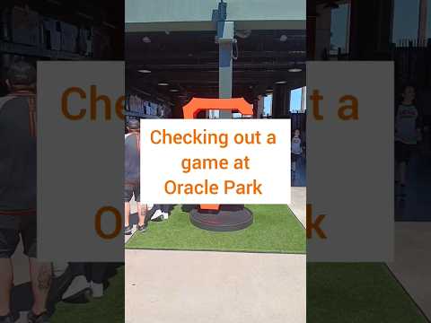 Catching a Game at Oracle Park – A Must-Do in San Francisco! #mlb