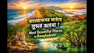 বাংলাদেশের সবচেয়ে সুন্দর দর্শনীয় স্থান | না দেখলে মিস! Top Most Beautiful Places in Bangladesh
