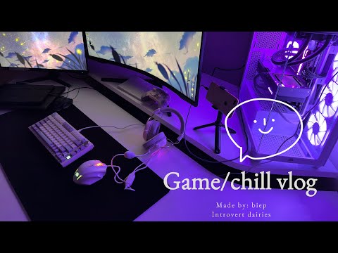 ♡✧[game/chill vlog] first time playing Valorant | paperlike ipad screen protector | slow morning ♡✧