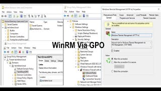 How to Enable and Configure WinRM via GPO